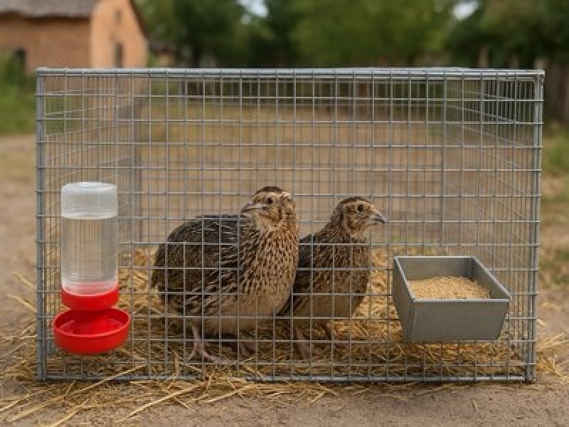 Как выбрать сетку для клеток перепелов: размеры, диаметр, советы