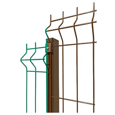 Секція огорожі 3D ЄКО+ 1,5×2,5 м, 200×50 мм, Ø3/3 мм